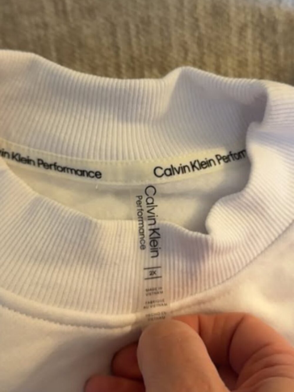 Calvin Klein Performance Sweatshirt - Picture 2 of 4